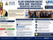 Alur Kingdom Backs URSB Non-Individual Register Initiative