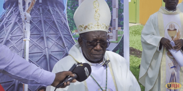 The Bishop of Kasese Diocese Rt. Rev. Francis Aquirinus Kibira Kambale